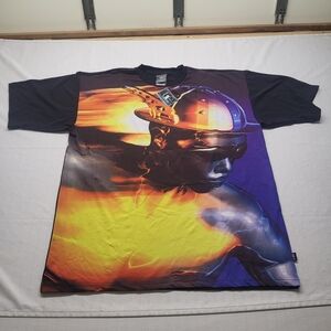 Nike Limited Edition T Shirt Mens 2XL Black Retro Streetwear Hip Hop Deadstock